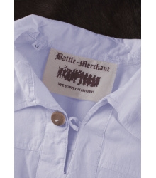 Mittelalter Ritterhemd Götz, weiß (blauer Farbstich)