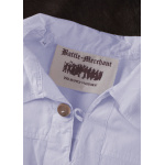 Mittelalter Ritterhemd Götz, weiß (blauer Farbstich)