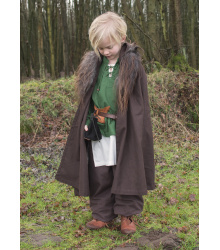 Kinder Mittelalter-Hemd Colin, grün