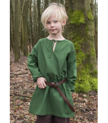Kinder Mittelalter-Tunika Arn, grün