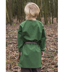 Kinder Mittelalter-Tunika Arn, grün