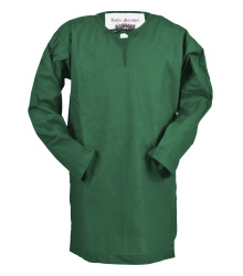Kinder Mittelalter-Tunika Arn, grün