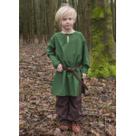 Kinder Mittelalter-Tunika Arn, grün