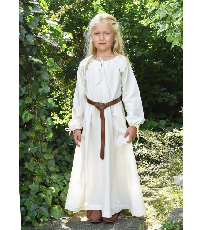 Kinder Mittelalterkleid, Unterkleid Ana, natur