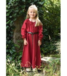 Kinder Mittelalterkleid, Unterkleid Ana, rot