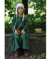 Kinder Mittelalterkleid, Unterkleid Ana, grün