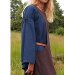 Mittelalter-Überkleid, Surcot Andra, braun