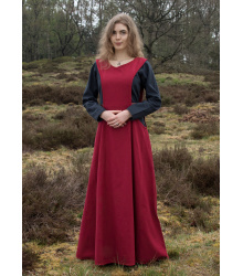 Mittelalter-Überkleid, Surcot Andra, rot