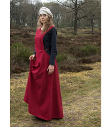 Mittelalter-Überkleid, Surcot Andra, rot