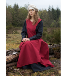 Mittelalter-Überkleid, Surcot Andra, rot