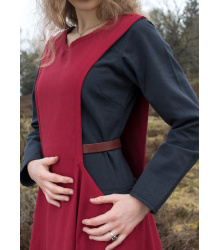 Mittelalter-Überkleid, Surcot Andra, rot