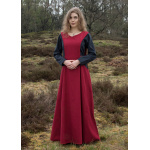 Mittelalter-Überkleid, Surcot Andra, rot
