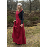 Mittelalter-Überkleid, Surcot Andra, rot