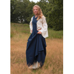 Mittelalter-Überkleid, Surcot Andra, dunkelblau