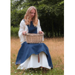 Mittelalter-Überkleid, Surcot Andra, dunkelblau