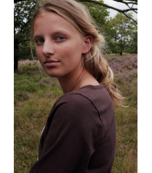 Cotehardie Ava, Mittelalterkleid, braun