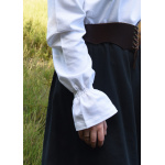 Mittelalter Carmen-Bluse, weiß