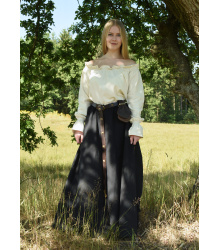 Mittelalter Carmen-Bluse, natur