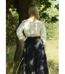 Mittelalter Carmen-Bluse, natur