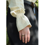 Mittelalter Carmen-Bluse, natur