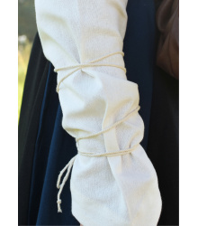 Mittelalter Bluse Aila mit Schnürung, natur