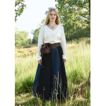 Mittelalter Bluse Aila mit Schnürung, natur