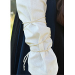 Mittelalter Bluse Aila mit Schnürung, natur