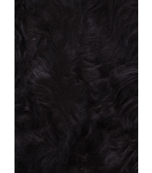 Nordlandschnuckenfell, schwarz, ca. 110 cm