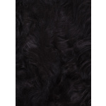Nordlandschnuckenfell, schwarz, ca. 110 cm