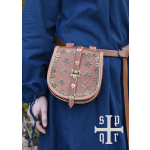 Tarsoly Tasche, Wikinger-Gürteltasche aus Leder