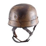 Deutscher Fallschirmjäger-Helm M38 mit Camo-Finish