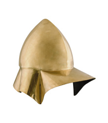 Böotischer Helm, Griechischer Helm aus Messing, 4. Jh. v. Chr.