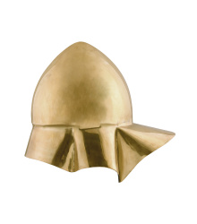 Böotischer Helm, Griechischer Helm aus Messing, 4. Jh. v. Chr.