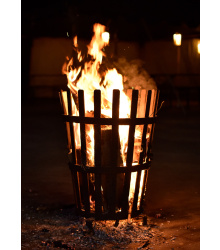 Feuerkorb, Stahl