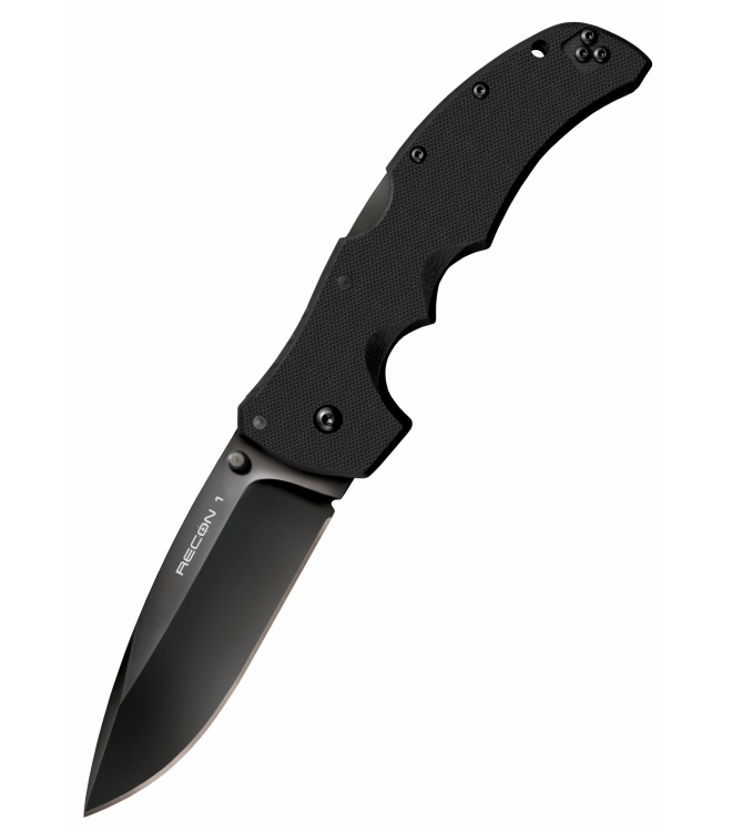 Taschenmesser Recon 1 Spear Pt., S35VN, Schwarz