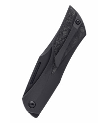 Isham Bladeworks Blackstar V2, All Black, Taschenmesser