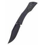 Isham Bladeworks Blackstar V2, All Black, Taschenmesser