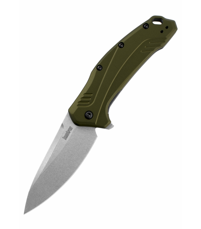 Taschenmesser Kershaw Link Olive Aluminium