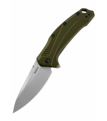 Taschenmesser Kershaw Link Olive Aluminium