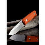 Feststehendes Messer B40 G10, orange, Lionsteel