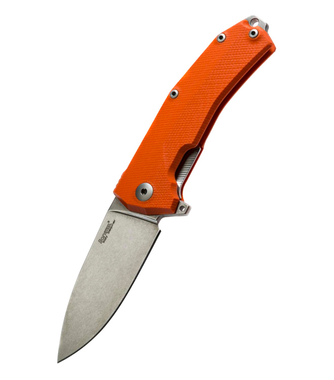 Taschenmesser KUR G10 Orangener Griff, Lionsteel