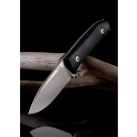 Feststehendes Messer M4 G10, schwarz, Lionsteel
