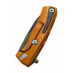 Taschenmesser ROK Aluminium, orange, schwarz, Lionsteel