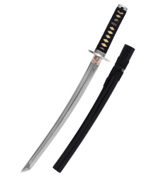 Wakizashi mit schwarzer Holzscheide, Marto