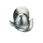 Spanischer Morion Helm, graviert, Marto