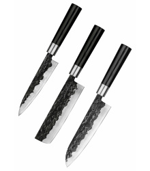 Samura Blacksmith Set aus 3 Küchenmessern