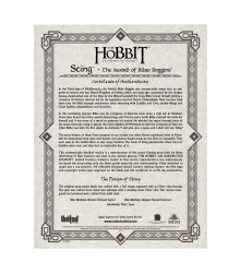 Der Hobbit - Stich, das Schwert Bilbo Beutlins