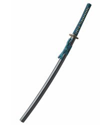 Shikoto Hammer-Forged Longquan Master Teal Katana
