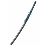 Shikoto Hammer-Forged Longquan Master Teal Katana