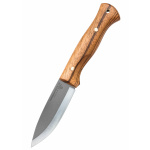 Bushcraft Explorer Knife mit Leder-Scheide